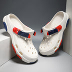 Thick Bottom Increased Closed Toe Coros Slippers