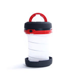 Spring retractable outdoor camping lamp