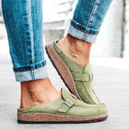 Frosted Suede Slippers