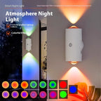 RGB Infrared Motion Sensor Lamp Smart Rechargeable