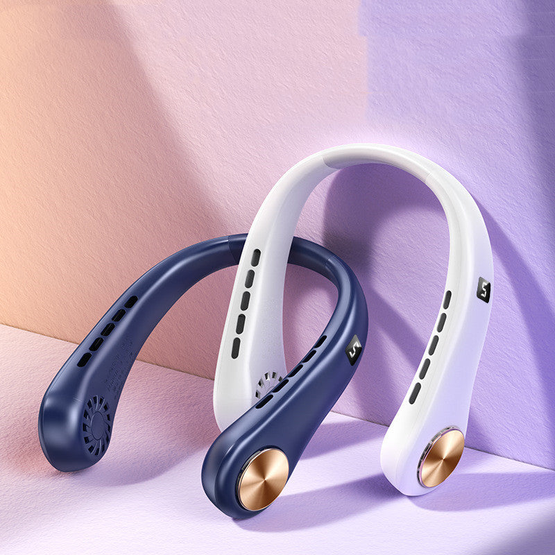 New Mini Neck Fan Portable - Rechargeable