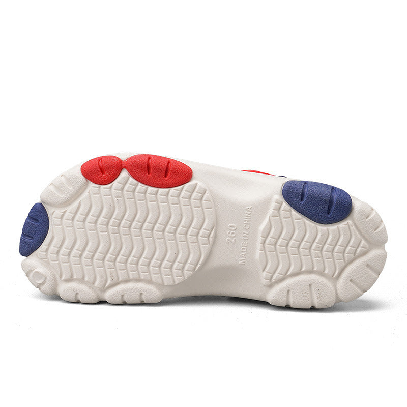 Thick Bottom Increased Closed Toe Coros Slippers