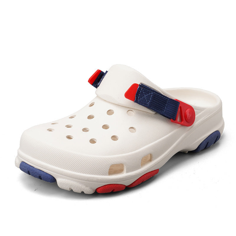 Thick Bottom Increased Closed Toe Coros Slippers