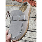 Frosted Suede Slippers
