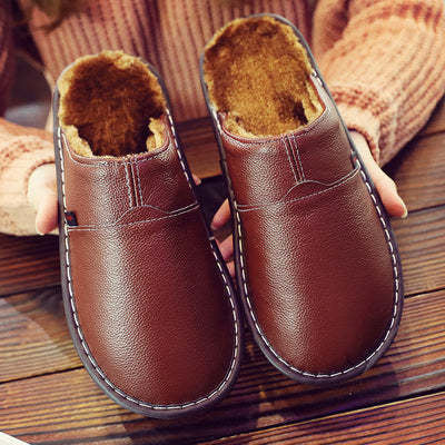 Indoor Non-Slip Home Cotton Slippers