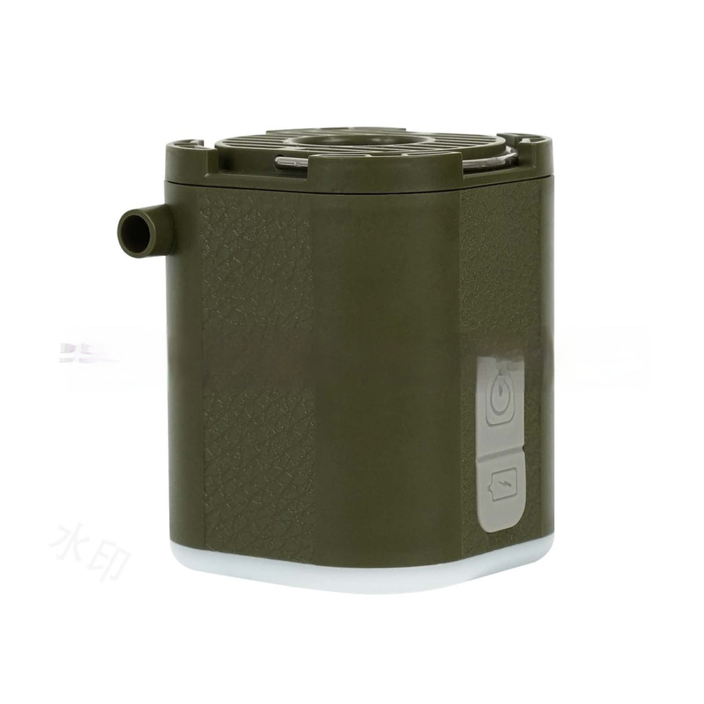 Outdoor Mini Portable air pump with light features