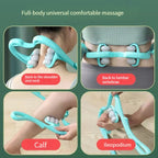 Deep Tissue Manual neck massager 360 Degree Neck Roller With 96 Pressure Point