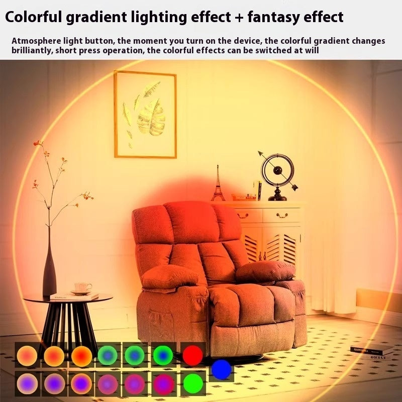 RGB Infrared Motion Sensor Lamp Smart Rechargeable