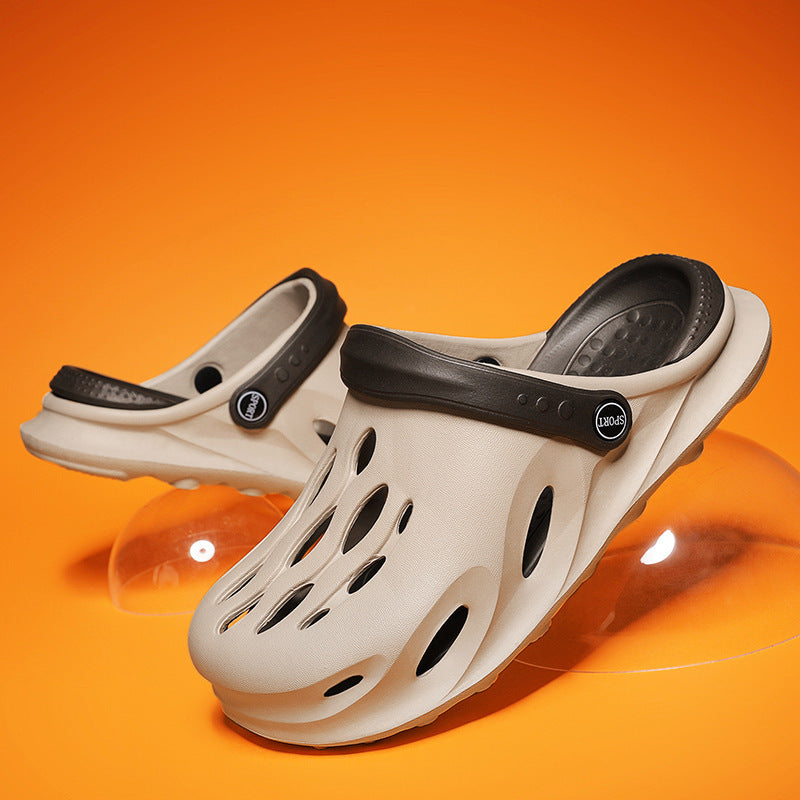 Men's Non-slip Lightweight Baotou Slippers