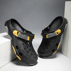 Thick Bottom Increased Closed Toe Coros Slippers