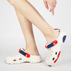Thick Bottom Increased Closed Toe Coros Slippers